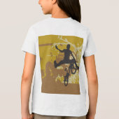 Airborne Cyclist Tri-Blend Shirt (Rückseite)