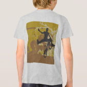 Airborne Cyclist Tri-Blend Shirt (Rückseite)