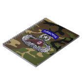 Airborne Paratrooper Notizblock (Linke Seite)