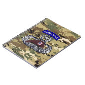 Airborne Paratrooper  Notizblock (Linke Seite)