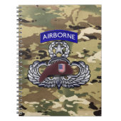 Airborne Paratrooper  Notizblock (Vorderseite)
