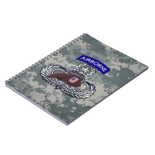 Airborne Paratroopers Notizblock (Linke Seite)