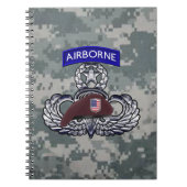 Airborne Paratroopers Notizblock (Vorderseite)