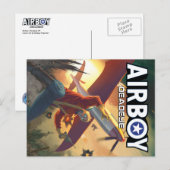Airboy: Deadeye #1 Cover Postkarte (Vorne/Hinten)