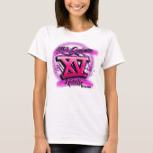 Airbrush personalisierter Mist Quince T - Shirt (Vorderseite)