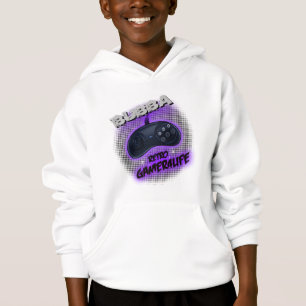Airbrush Retro Gamer personalisiert Hoodie