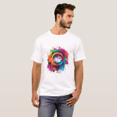 Airbrush-Shirt T-Shirt (Vorne ganz)