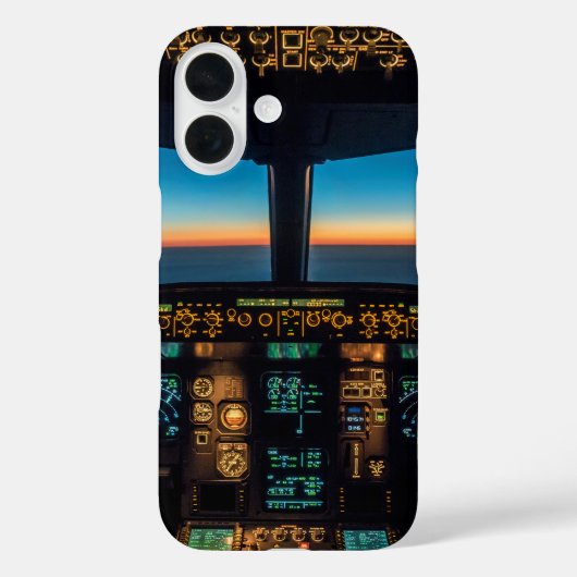 Airbus A320 iPhone 16 Hülle (Rückseite)