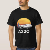 Airbus A320 T-Shirt (Vorderseite)