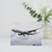 Airbus A330 Postkarte (Stehend Vorderseite)