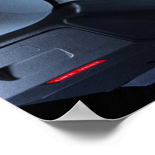 Airbus A380 - Cockpit HD Poster (Ecke)