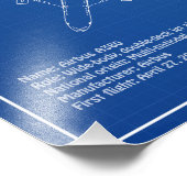 Airbus a380 - Flugzeugkonzept Zeichnend Pläne AD Fotodruck (Ecke)