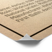 Airbus a380 - Flugzeugkonzept Zeichnend Pläne SD Poster (Ecke)