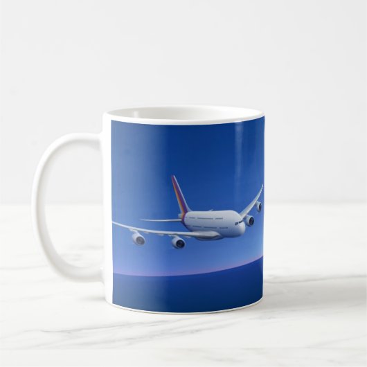 Airbus A380 Kaffeetasse (Links)