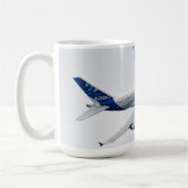 Airbus A380 Kaffeetasse (Links)