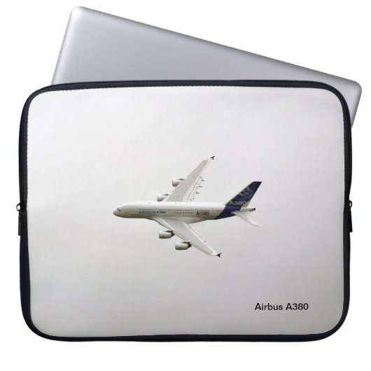 Airbus A380 - Laptop-Hülse Laptopschutzhülle (Vorderseite)
