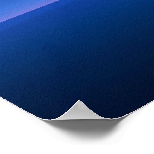 Airbus A380 Poster (Ecke)