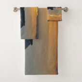 Airbus A400M bei Sunset Badhandtuch Set (Insitu)