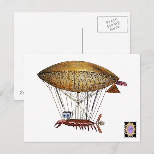 Aircrab Postkarte (Vorne/Hinten)