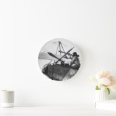 Aircraft gunner during the Battle of the Marne, 19 Runde Wanduhr (Zuhause)