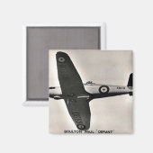Aircraft Magnet - Boulton Paul Defiant (Vorderseite/Rückseite)