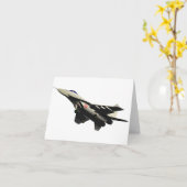 Aircraft Note Cards Karte (Gelbe Blume)