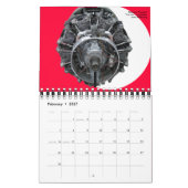 Aircraft Radial Motor Mini-Datumsbuch Kalender (Feb 2027)