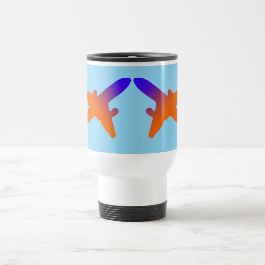 Aircrafts Take Off Travel Mug Reisebecher (Mittel)