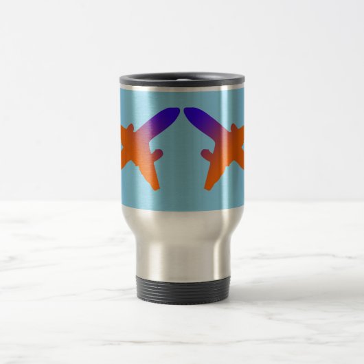 Aircrafts Take Off Travel Mug Reisebecher (Mittel)