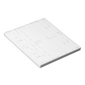 Aircrew Flight Deck Note Card (Vertikale) 4 Notizblock (angewinkelt)