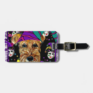 AIRDALE TERRIER GEPÄCKANHÄNGER
