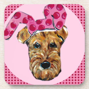 AIRDALE TERRIER GETRÄNKEUNTERSETZER