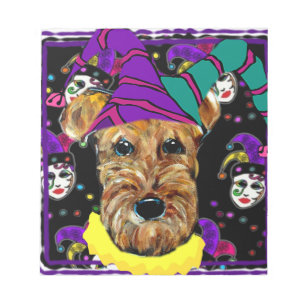AIRDALE TERRIER NOTIZBLOCK