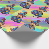 AIRDALETERRIER GESCHENKPAPIER (Ecke)