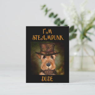 AIRDALTERRIER POSTKARTE