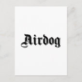 Airdog Postkarte (Vorderseite)