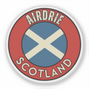 Airdrie, Schottland Aufkleber