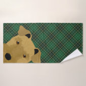 Airedale Badetuch Badehandtuch (Badehandtuch)