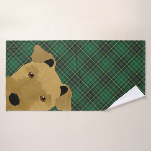 Airedale Badetuch Badehandtuch (Badehandtuch)