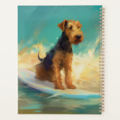 Airedale Beach Surfgrafik Planer (Rückseite)