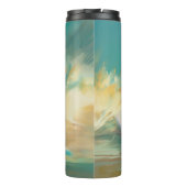 Airedale Beach Surfgrafik Thermosbecher (Rückseite)