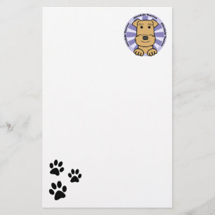 Airedale Briefpapier