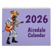 Airedale Calendar Kalender (Titelbild)
