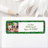 Airedale Christmas Open Now Labels (Insitu)