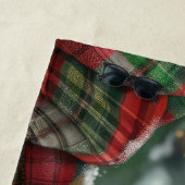 Airedale Dog Weihnachten Strandtuch (Beispiel)