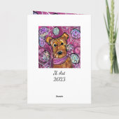 AIREDALE FEIERTAGSKARTE (Rückseite)