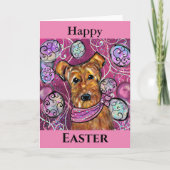 AIREDALE FEIERTAGSKARTE (Vorderseite)