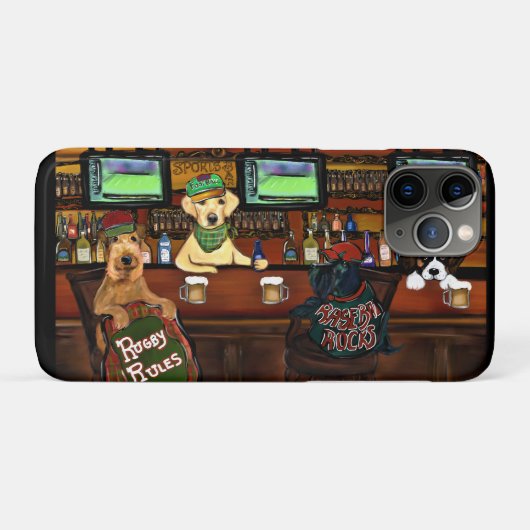 AIREDALE & FRIENDS Poster Case-Mate iPhone Hülle (Rückseite (Horizontal))