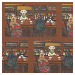 Airedale & Friends Stoff