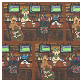 Airedale & Friends Stoff